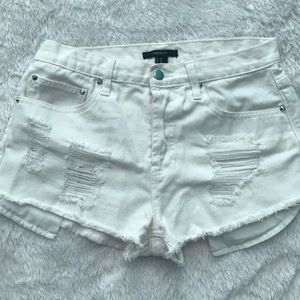 Forever 21 White shorts